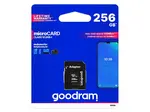Karta paměťová GOODRAM micro SD 256 GB s adaptérem