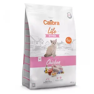 CALIBRA Life Kitten Chicken granule pro koťata 1,5 kg