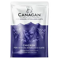 CANAGAN Chicken for senior/sterilised cats kapsička pro kočky 85 g