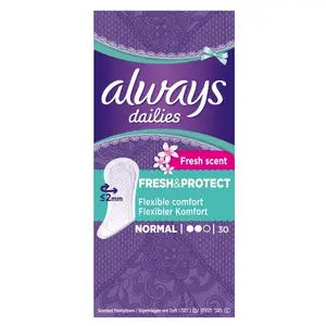 ALWAYS Fresh&Protect Normal Fresh Intimní vložky 30 ks