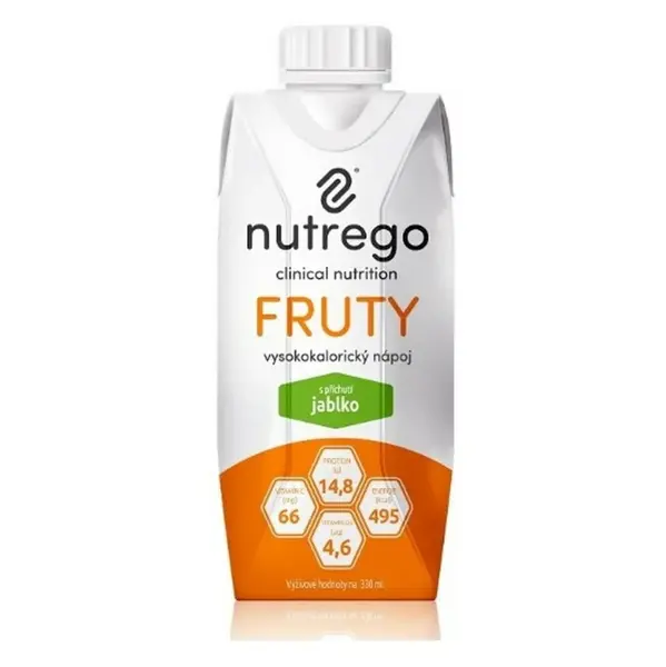 NUTREGO FRUTY Výživa jahoda 12 x 330ml
