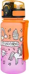 Tritanová láhev na pití Gradient Jednorožec, 350 ml