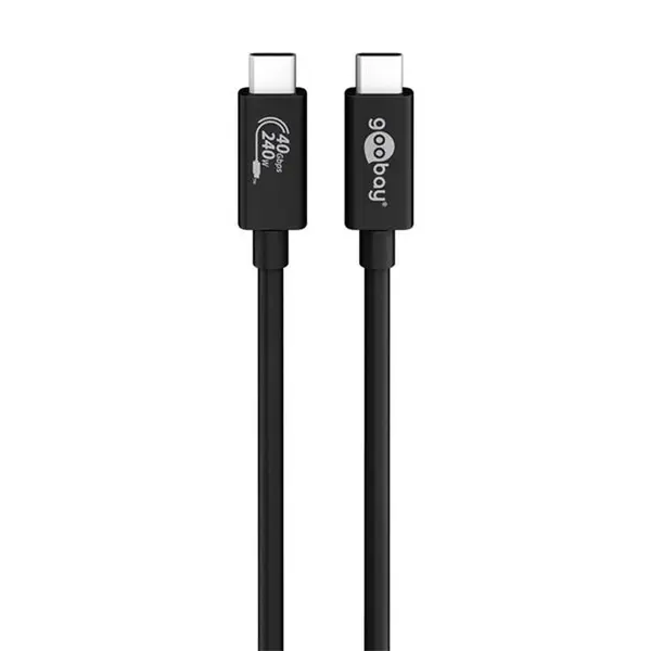 Kabel GOOBAY 61717 USB-C/USB-C 1m Black