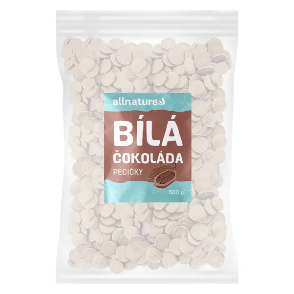 ALLNATURE Bílá čokoláda 500 g