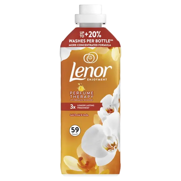 LENOR Gold Orchid & Vanilla Aviváž 59 praní 1239 ml