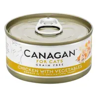 CANAGAN Chicken with vegetables konzerva pro kočky 75 g
