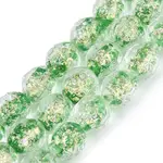 Handmade Foil Glass Beads Strands