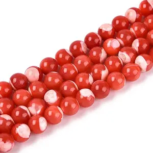 Natural Trochus Shell Mother of Pearl Shell Beads Strands