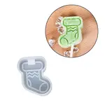 DIY Christmas Sock Silicone Molds