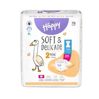 BELLA HAPPY Baby mini 3 - 6 kg 78 kusů