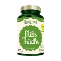 GREENFOOD NUTRITION Milk thistle 90 kapslí