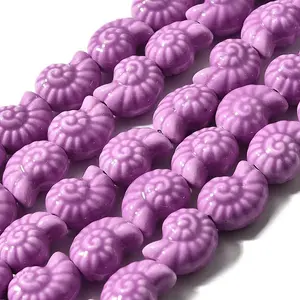 Glazed Porcelain Beads Strands