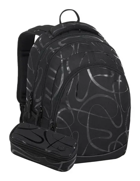 Školní set Bagmaster DIGITAL 24 B Set Black