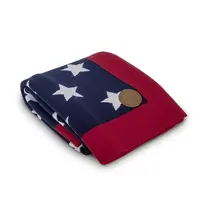 Ceba Deka pletená v dárkovém balení 90x90 modré hvězdy