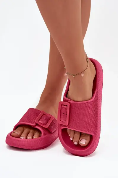 BIG STAR SHOES Dámské Pěnové Sandály Na Platformě S Přezkou Big Star