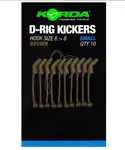 Korda rovnátko D-Rig Kickers Brown Small 10ks