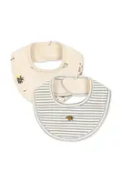 Dětský bryndáček Konges Sløjd BASIC 2 PACK BIB 2-pack KS103692