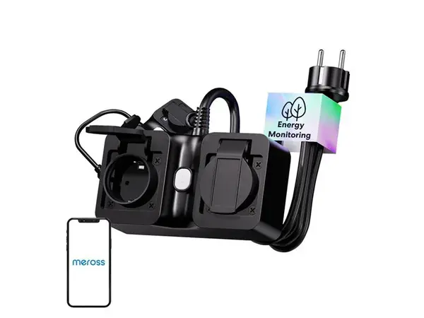 Smart prodlužovací kabel 2 zásuvky 1,5m MEROSS MOP320MA-EU WiFi