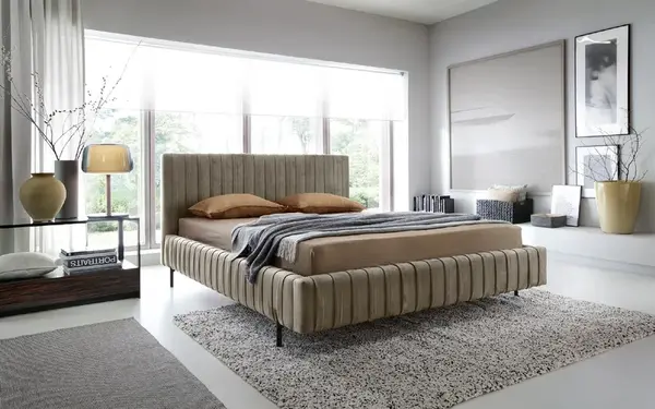 Postel Plissa Rozměr: 180 x 200 cm, látka: Nube 20