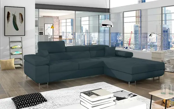 Sedací souprava Armando Provedení: Pravá varianta, látka: Jarell 38