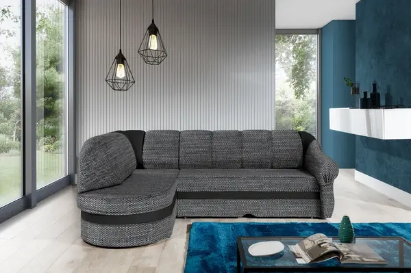 Sedací souprava Benano Provedení: Levá varianta, látka: Berlin 01/ Soft 11