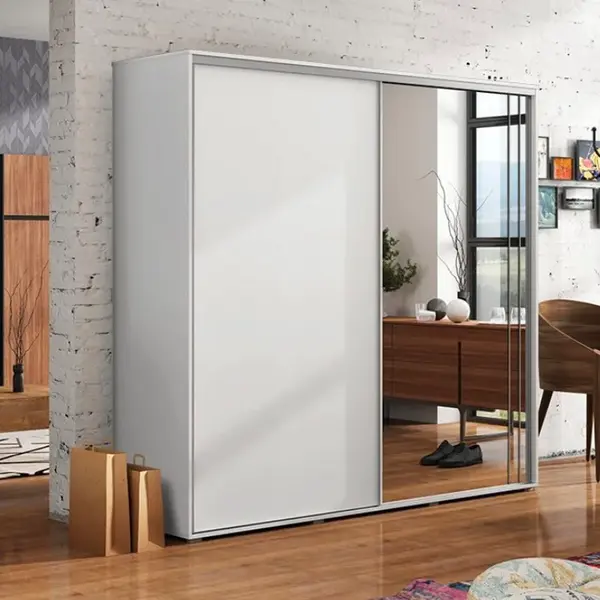 Šatní skříň Ska A20 XL Barva korpusu: Dub - sonoma, Rozměry: 125 cm, Dveře: Dub-Artisan