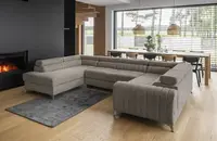 Sedací souprava Louis Provedení: Levá U, látka: Poco 7