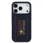 Zadní kryt Red Bull Silicone Vertical Logo MagSafe pro Apple iPhone 17 Pro Max, navy