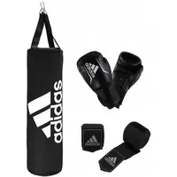 adidas PERFORMANCE Boxerský set, čierna, veľkosť