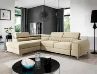 Sedací souprava Laurence Provedení: Levá varianta, látka: Monolith 04