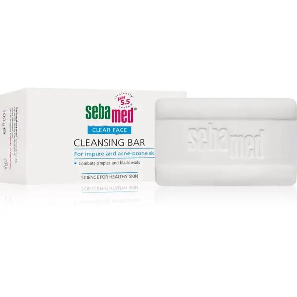 Sebamed Clear Face Cleansing Bar syndet pro problematickou pleť 100 g