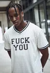 Fuckyou Jersey wht/blk