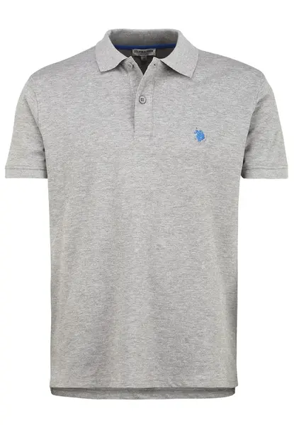 U.S. POLO ASSN. Tričko  sivá melírovaná
