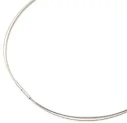 Boccia Titanium Pozlátené oceľové lanko 0804-02 42 cm