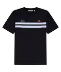 ELLESSE Tričko 'Venire'  čierna / biela