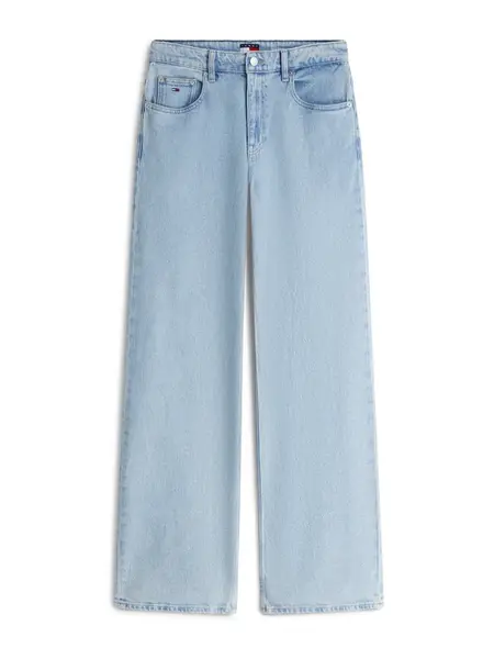 Tommy Jeans Džínsy 'Mid Rise Relaxed Straight'  modrá denim