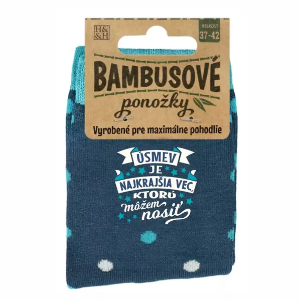 Bambusové ponožky - Úsmev ALBI
