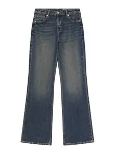 Bershka Džínsy  modrá denim