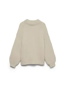 VERO MODA Sveter 'VMMAYBE'  svetlobéžová