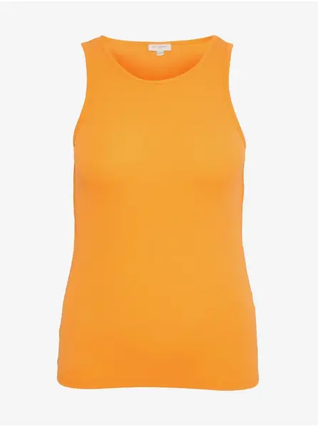 Oranžové dámské basic tílko ONLY CARMAKOMA Kenya - Dámské