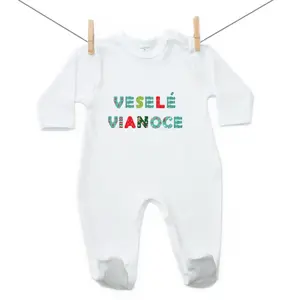 Boodyy Overal Veselé Vianoce 80 (9-12 mesiacov)