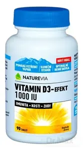 SWISS NATUREVIA VITAMIN D3 EFEKT 1000 I.U.