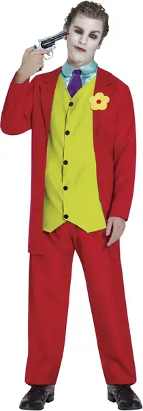 Kostým Joker červený L 52-54