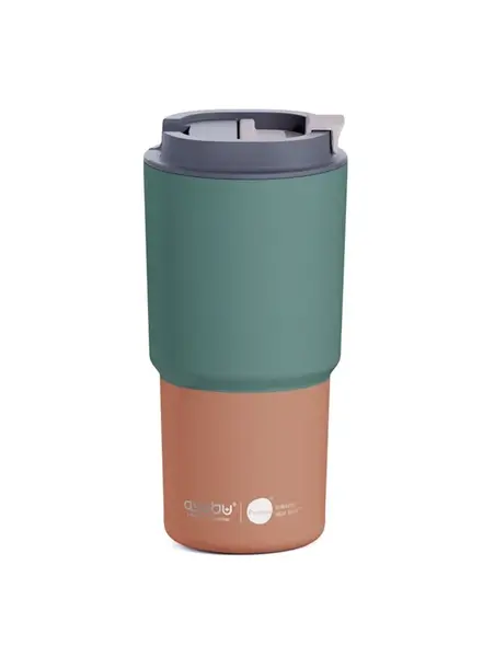 PICK ME UP cestovný termohrnček PASTEL GREEN 650ml