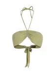 Karl Lagerfeld Bikinový top  trstinová