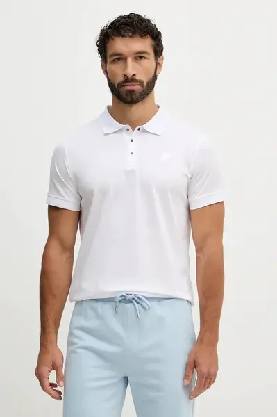 Karl Lagerfeld  Bavlněné polo tričko