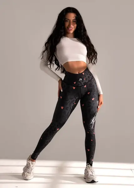 Dámské legíny kfit® panther černá s