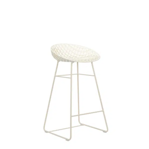 Smatrik stool Outdoor bílá / bílá Kartell