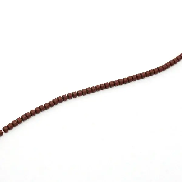 Non-magnetic Synthetic Hematite Beads Strands