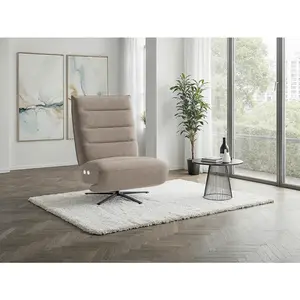 Sit & More RELAXAČNÍ KŘESLO, textil, šedohnědá